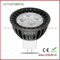 AC / DC 12V 5W MR16 LED Cup Licht mit Gu5.3 Base LC7124y